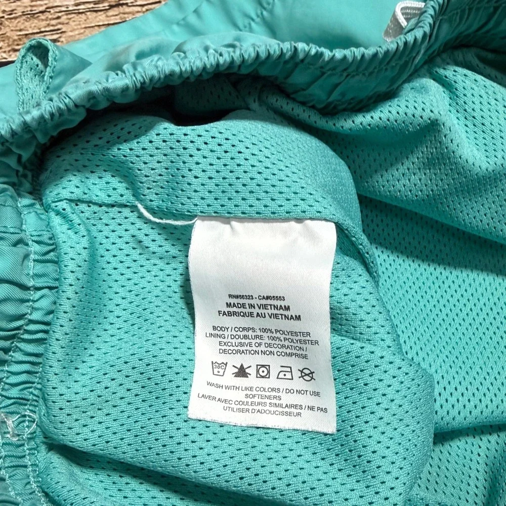 Nike Woven Shorts Mens Large Teal Blue Sportswear Mesh Lined AR2382-392 Athletic